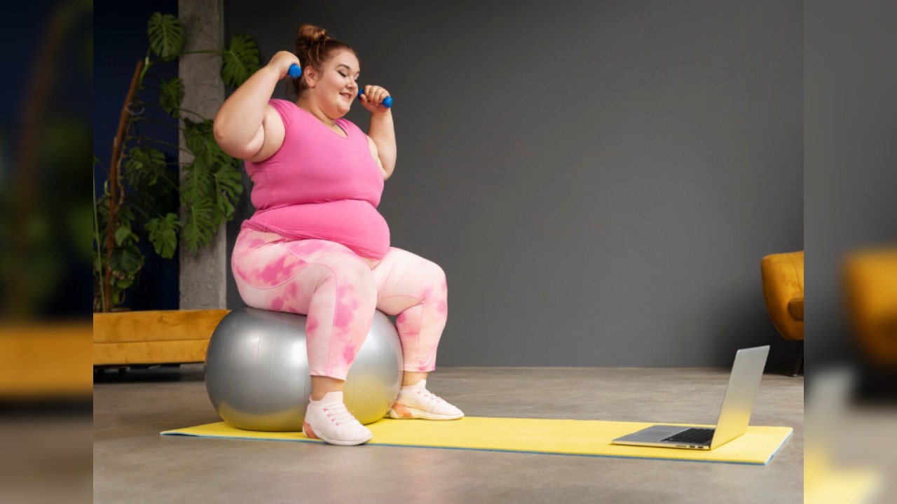 5. Obesity and low fitness levels increase pressure on the diaphragm, worsening breathing discomfort.