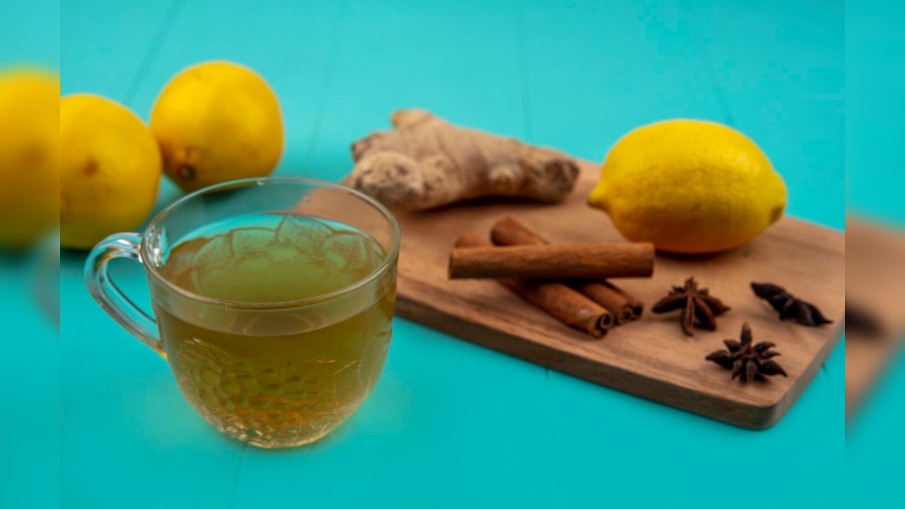 1. Drink warm ginger-tulsi tea daily to cleanse lungs and improve breathing.