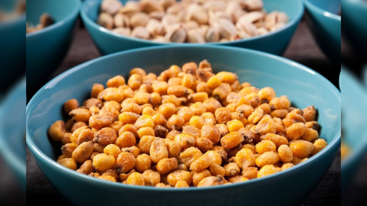 For weight loss, boiled chana is clearly the better choice; sweet corn chaat can be eaten occasionally but in controlled portions. 